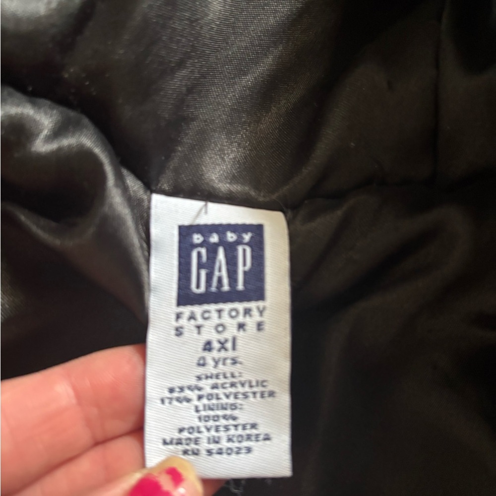 Baby GAP Faux Fur Zip Front Hoodie - Picture 3 of 4
